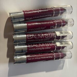 5 Wet n Wild MegaSlicks BalmStain Lip Color #124 Lady and the Vamp New